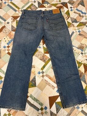 Levi's Men's Bootcut Blue Denim Jeans